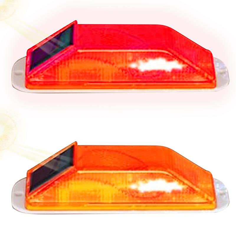 Solar Strobe Warning Light LED Lamp Waterproof Night Safety Driving Solar Strobe Flashing Lights LED Chip Car Accessories