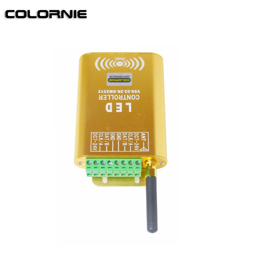 Wifi Music Controller Strip Light SPI Controller 2048 Pixel LED Digital Addressable Controller For Led Strip Light