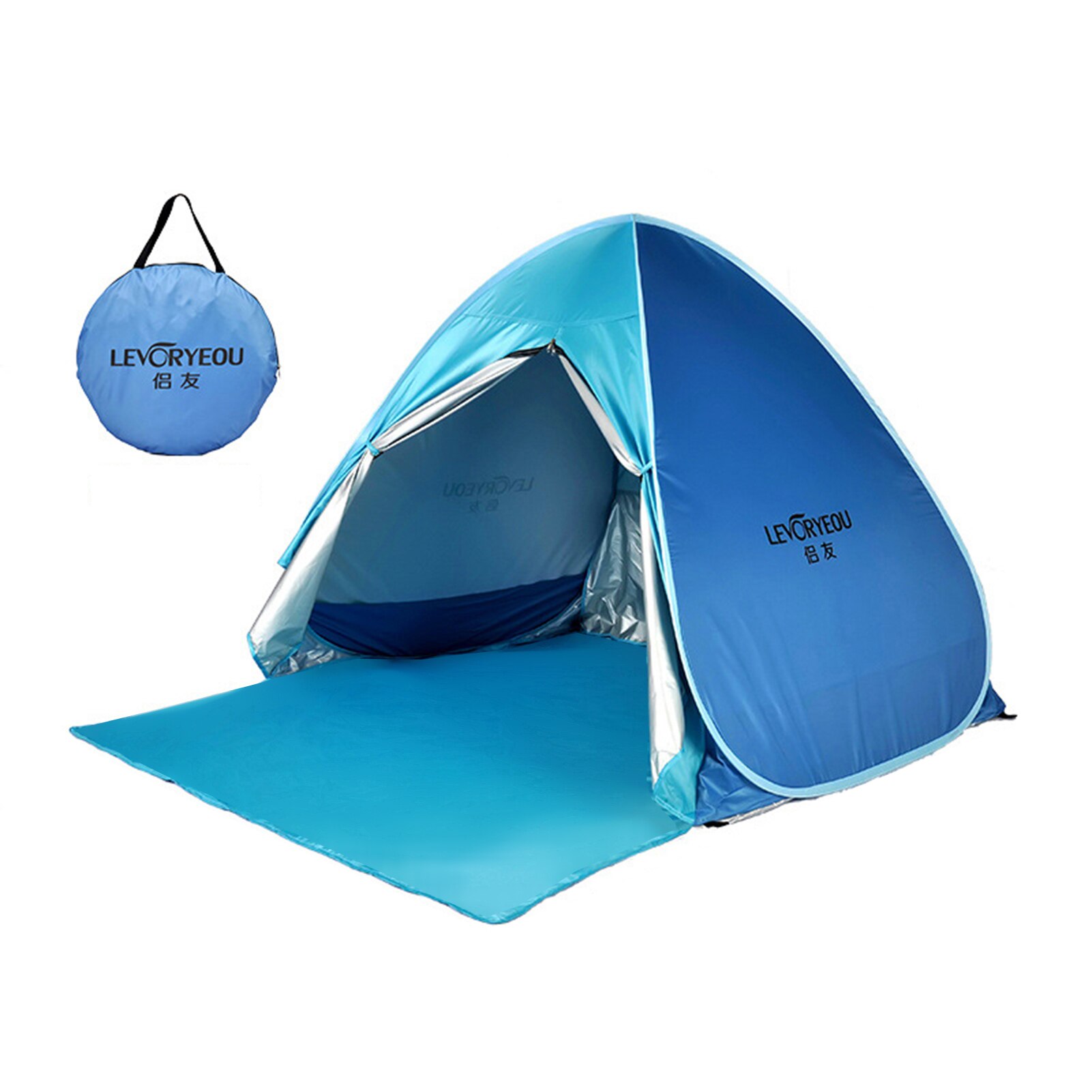 Outdoor Camping Tent Pop-Up Fun-Play Tent Automatische Instant Tent Uv-bescherming Tent Zonnescherm Luifel Voor camping Strand Achtertuin