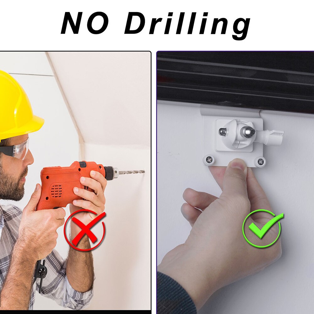 Siding Mount Bracket with BEAMS LED Light Adapter Compatible with Ring Smart Light Spotlight/Netbright Spotlight/LED Spotlight