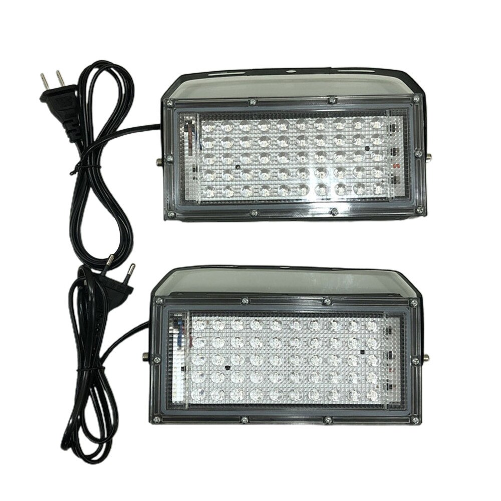 Dekoration LED Schwarz Lichter Schwarzlicht Leuchten UV Kleber Aushärtung Lila Lampe Party 50W Amerikanischen Stecker Tragbare 110V UV uv