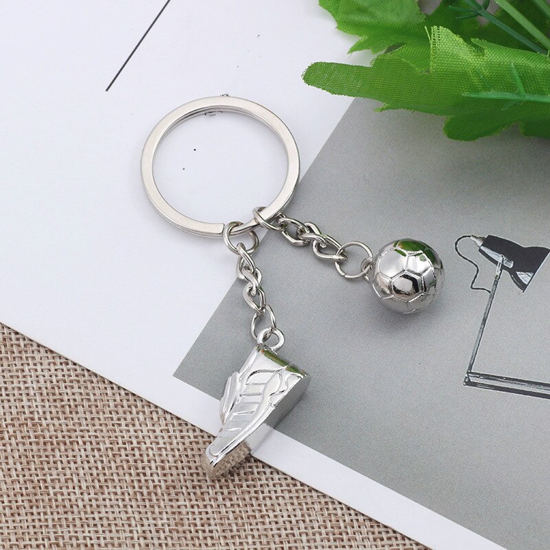 -selling football cup shoe key chain activity key ring pendant