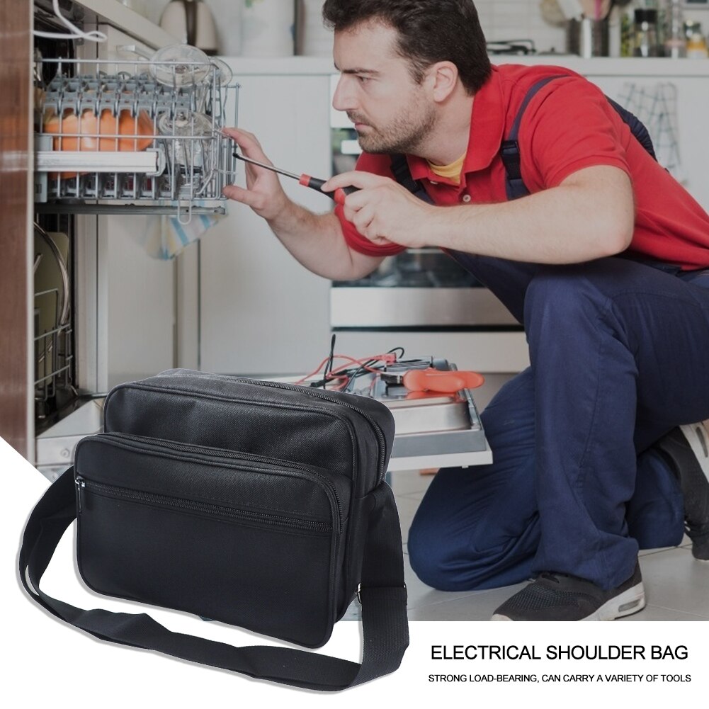 Hardware Onderdelen Elektricien Toolkit Tool Bag Multi-Functionele Single Schoudertas Oxford Canvas Beitel Elektricien Toolkit