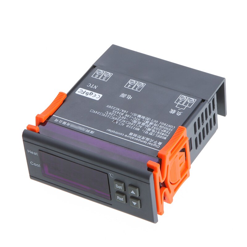 10A 220V Digital Temperature Controller Thermocouple -40℃ to 120℃ with Alarm Function