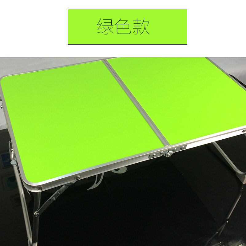 62*42*27cm foldbart bærbart skrivebord bærbart tablet pc-skrivebord: Grøn
