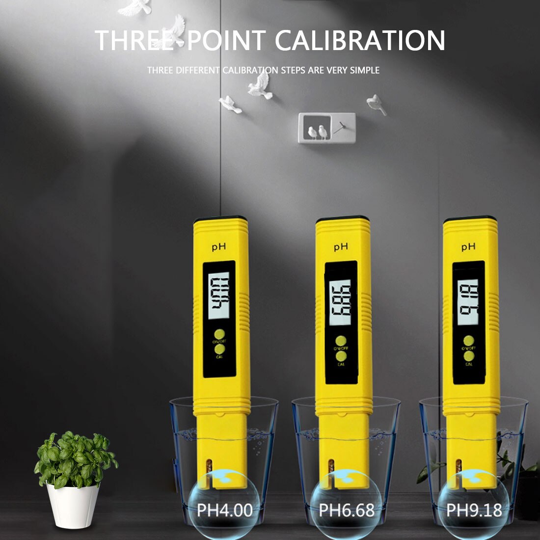PC101 PH CL2 Chlorine Tester Water Tester Portable Home Swimming Pool Spa Aquarium PH Meter Monitor Checker Tools