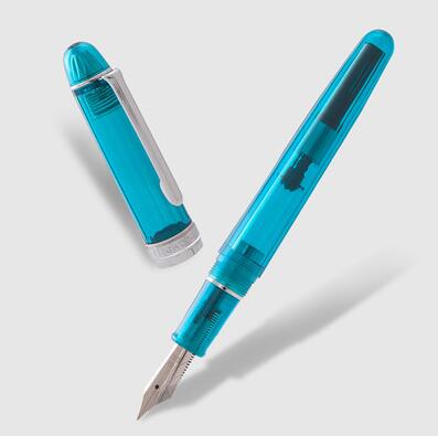 NATAMI-stylo fontaine F Nib, vol de Time japon: Sky Blue