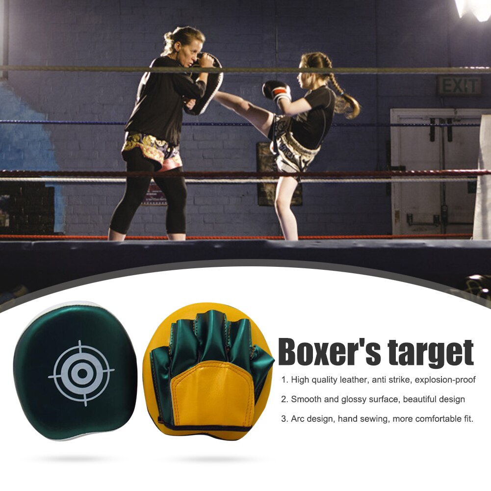 Karate Training Mitt Focus Punch Pads Hand Target MMA Martial Thai Kick Pad Kit Training Mitt Focus Punch Pads Boxing Accessorie