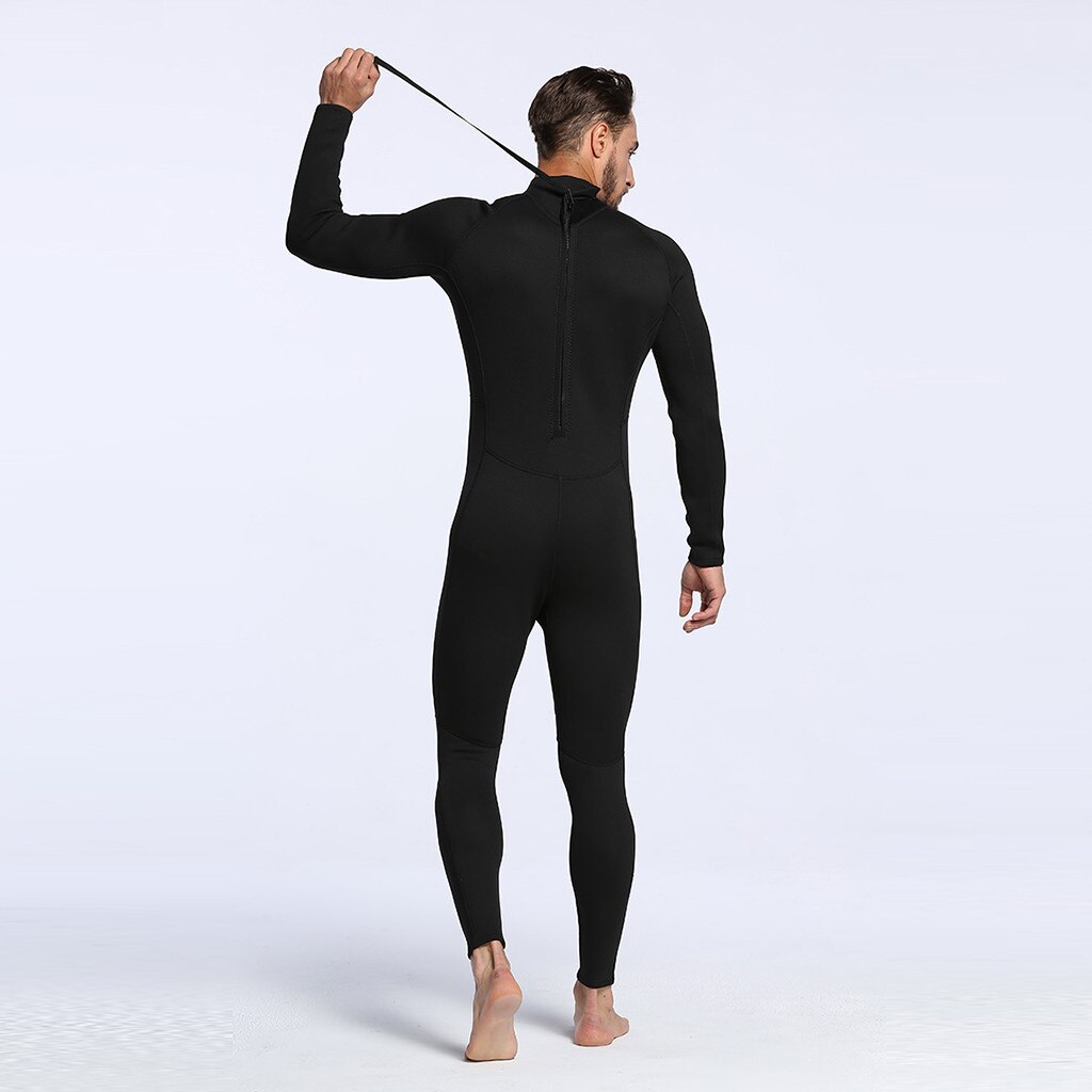 3MM Neoprene Diving Suit UPF 50+ Protection Full Body One Piece Long Sleeve Freediving Spearfishing Underwater Wetsuit