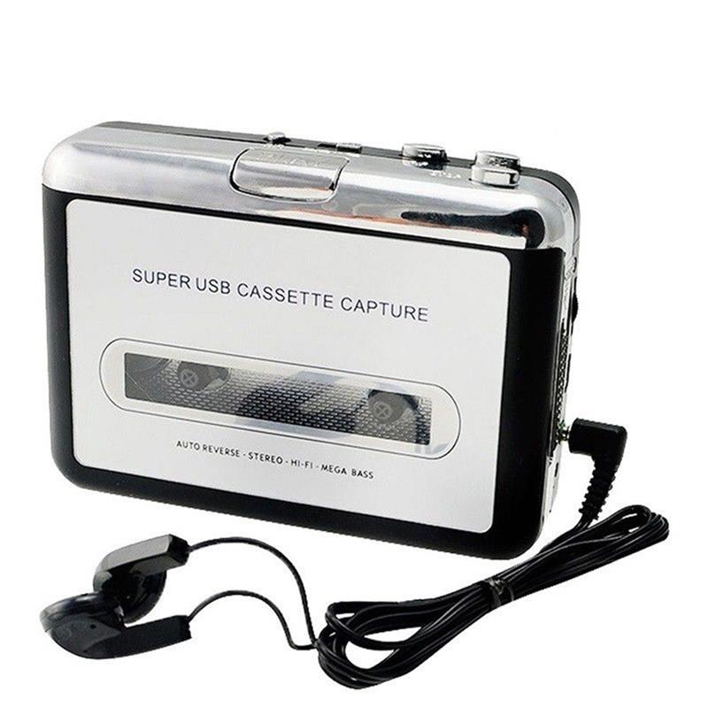 Mini usb kassettebånd til  mp3 cd konverter optage lyd musikafspiller bærbar båndafspiller pc bærbar via usb kassetteoptager