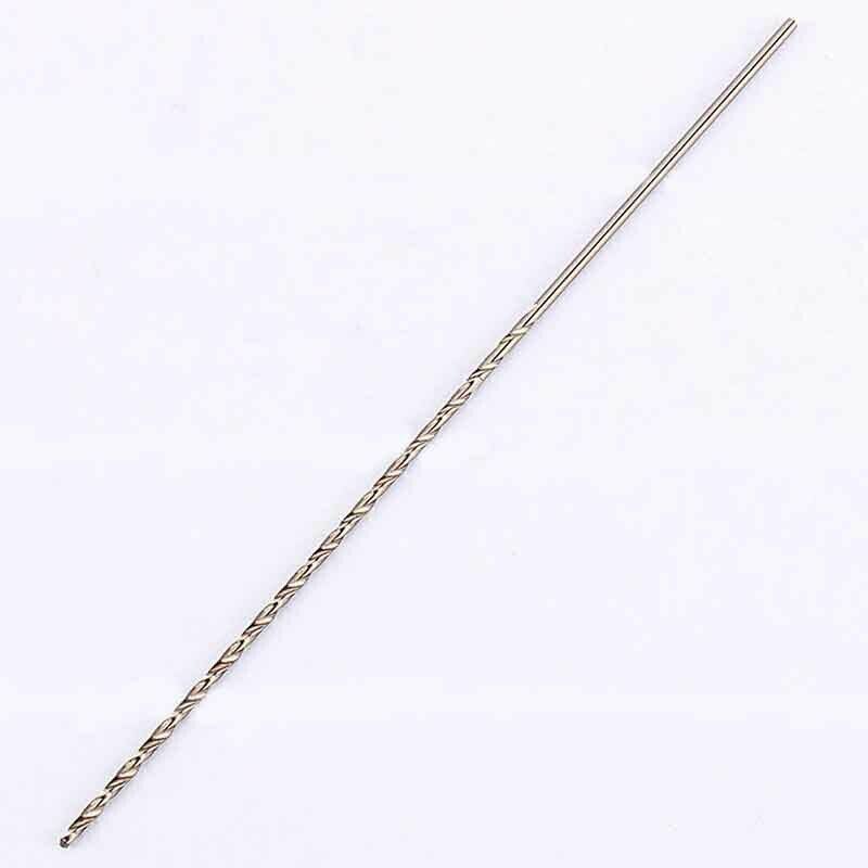 5Pcs Extra Long HSS High Speed Steel Drill Bit Set 2mm/3mm,3.5mm,4mm,5mm Bits For Wood, Aluminum, Plastic