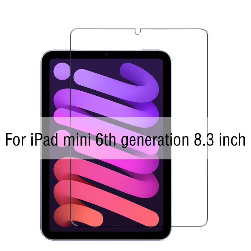 2 sztuk szkło hartowane dla Ipad Pro 11 12.9 9 10.2 10.5 Air 4 3 2 ochraniacz ekranu tabletu dla Ipad Mini 6 5 4 3 1 2020 2021 szklany: For ipad mini 6