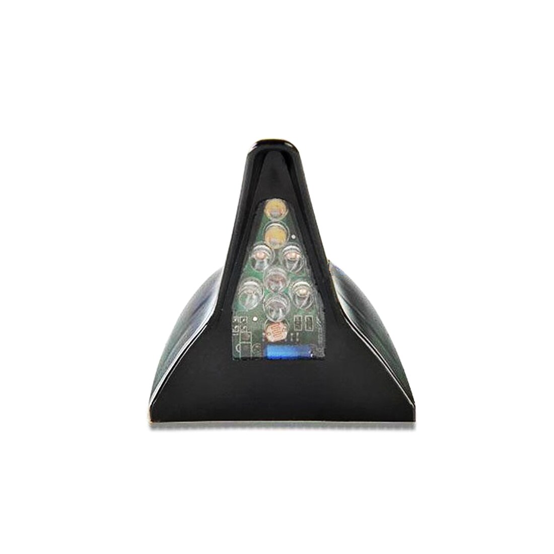 1PC Auto Anti-Hinten-Ende Ersatz Antenne Universal- Auto Dach Hai Flosse Licht Geändert LED-Blitz Licht dekorative Lampe