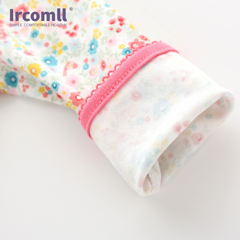 Ircomll Baby Peuter Pasgeboren Baby Jongen Meisje Jumpsuit Unisex Kids Katoen Baseball Bloemen Baby Footies Outfit Kleding Set