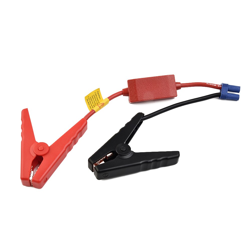 Cavo Unbranded Per Avviamento Cavo Di Avviamento Portatile Con Morsetti Alligatore E Connettore EC5 - Perfetto Per Emergenze Morsetti Coccodrillo Cavo