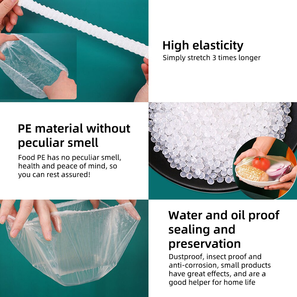 Reusable Food Storage Silicone Covers Set Bowl Plate Wrap Elastic Fruit Vacuum Seal Lid for Freezer/Microwave