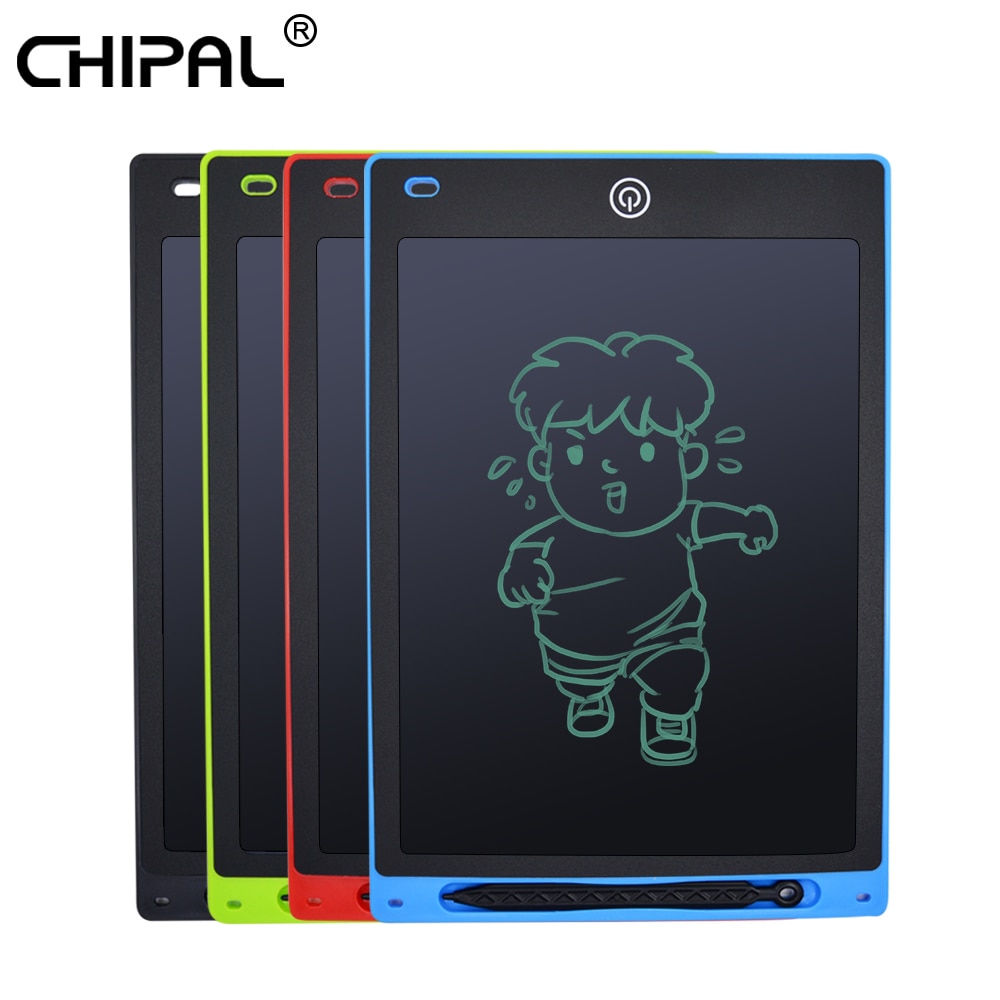 CHIAPL LCD Writing Tablet 12 Inch Electronic Digital Electronic Graphics Drawing Board Doodle Pad with Stylus Pen for kids