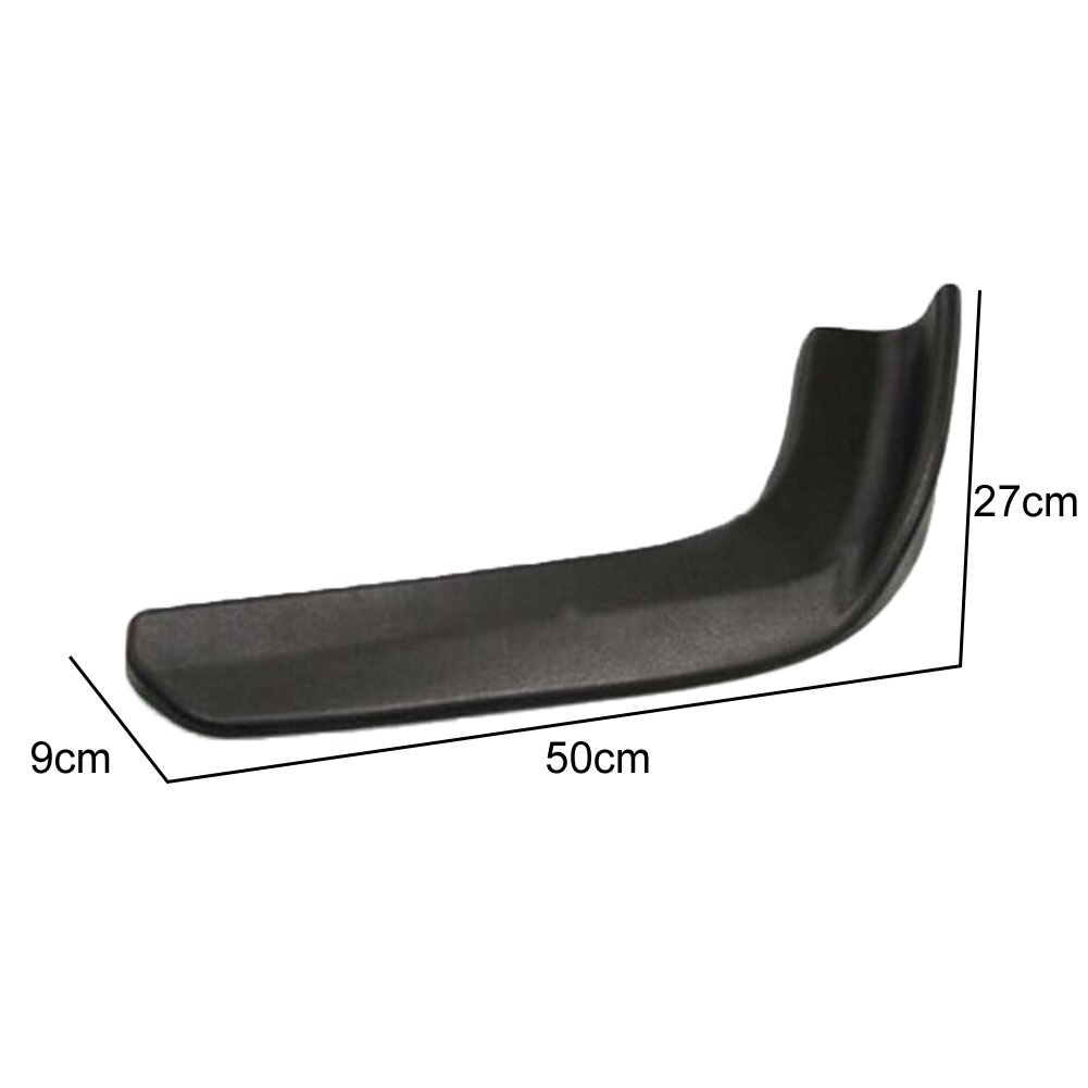 2Pcs Universal Car Front Bumper Splitter Lip Spoiler Diffuser Guard Cover Trim Auto Scratch Protector Auto Parts
