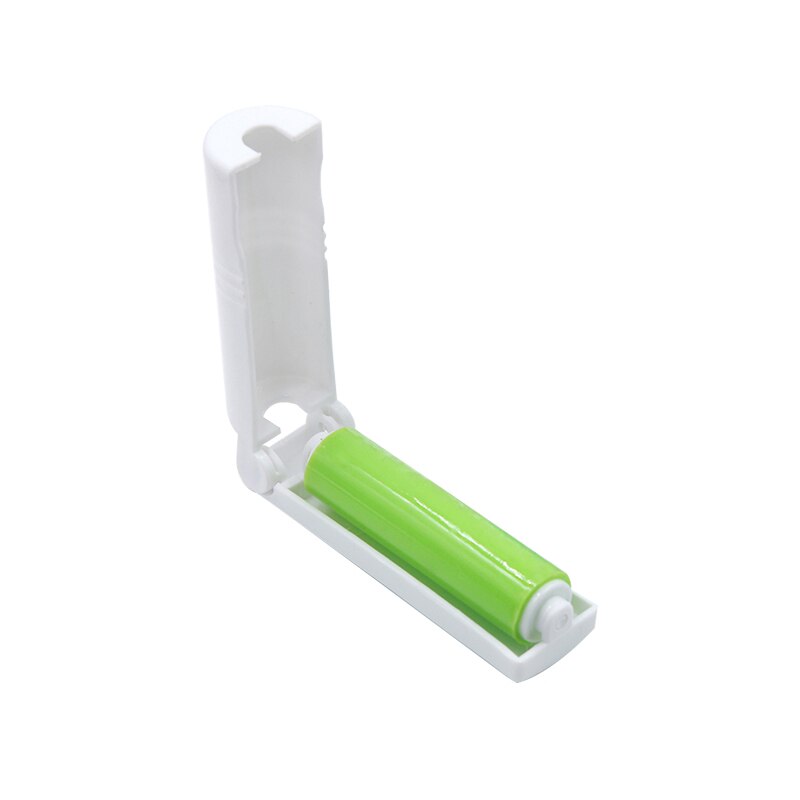 Draagbare Huisdier Ontharing Kammen Voor Katten Honden Opvouwbare Bont Lint Kleverige Borstel Dust Hair Roller Kat Grooming Supplies Mini size: Licht Groen
