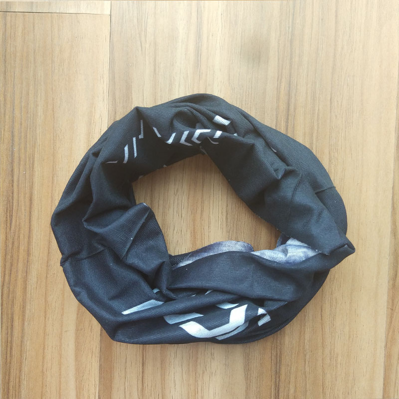 Vissen Sjaal Zon Bescherming Winddicht Multifunctionele Sjaals Outdoor Fiets Hoofddeksels Naadloze Magic Vissen Bib: Black White
