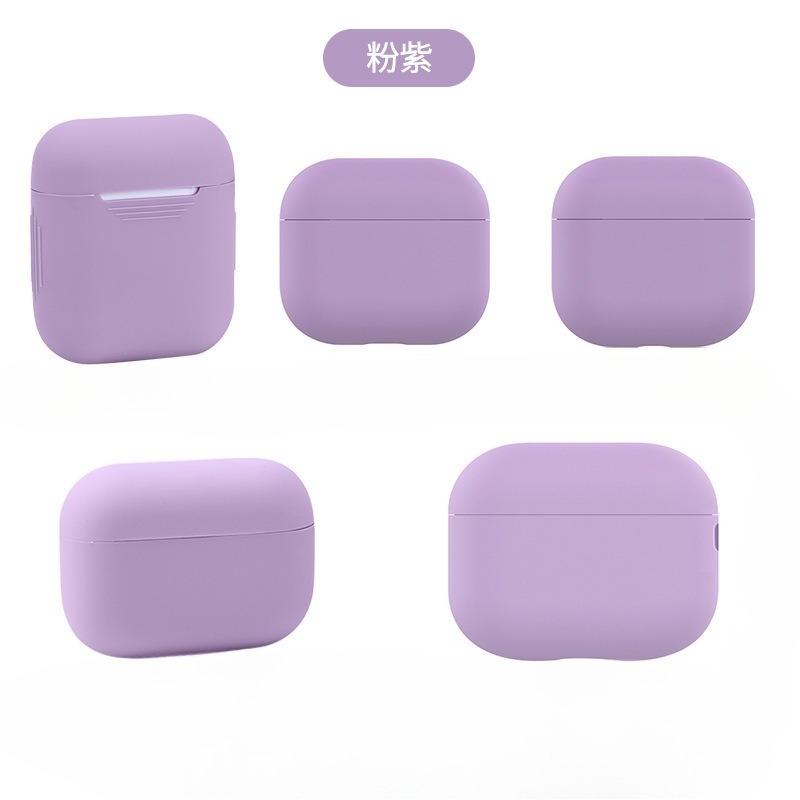 Silicone Earphone Cases for Airpods 4 1 2 3 Headphones Case Soft Protective Box for Apple Airpods Pro 2 3 Airpods 4 Covers: 3XS / Khaki