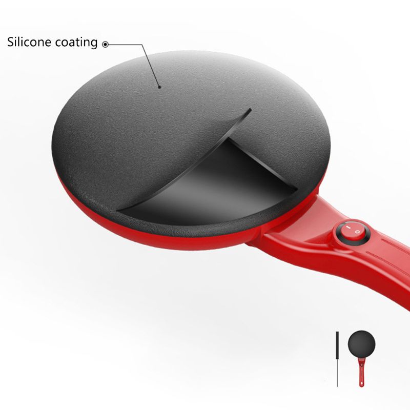 Multifunktionel pandekagemaskine til crepe pizzapandekage non-stick belægning