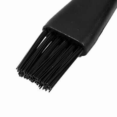 3 stuks Zwart Plastic Rechte Handvat Computer PC Vents Anti Statische ESD Stof Borstel