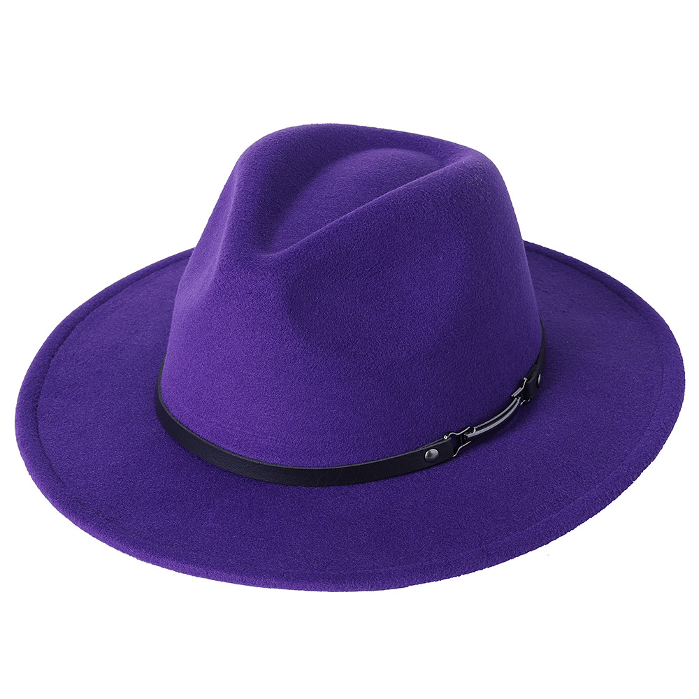 Brzoskwiniowe serce kapelusz Fedora damski łańcuszek duży kapelusz jesienno-zimowy Unisex kościół Panama kapelusz nowy Jazz filcowy kapelusz hurtowo: 08