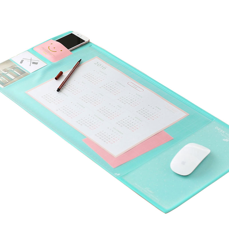 Product Multifunctional Oversized Computer Desk Pad Mouse Pad Storage Bag Student Writing Board Office Storage Desk Mat