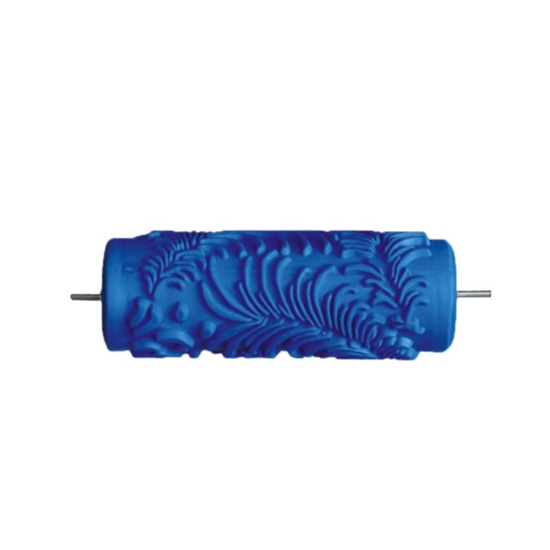 5" Embossed Paint Roller Sleeve Wall Texture Stencil Brush Pattern Decor 066Y: 015Y