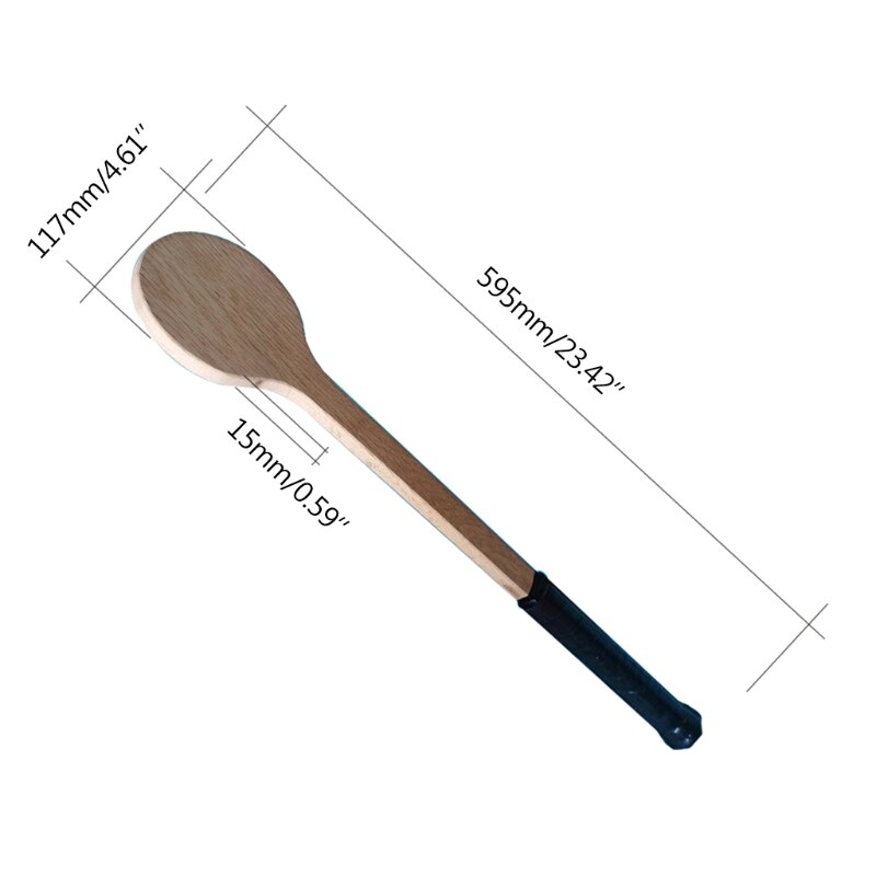 Tennis Pointer Wooden Tennis Spoon Tennis Wooden Racket for Practice and Warm Up