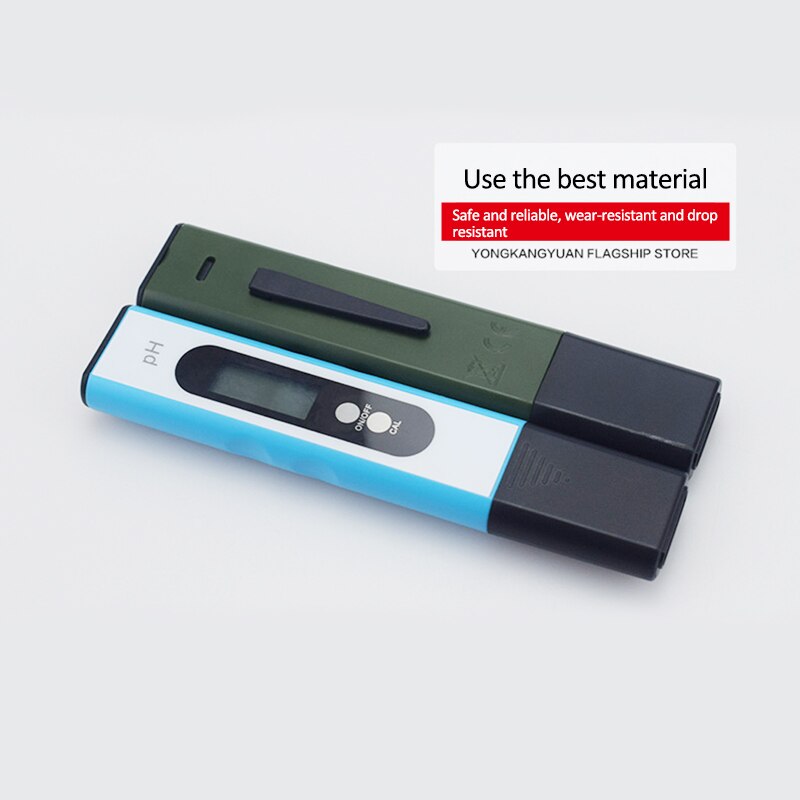 Portable Digital PH Meter Water Tester TDS Meter Pen Medidor 0.0-14.0 PH High Accuracy for Drink Aquarium PH Monitor