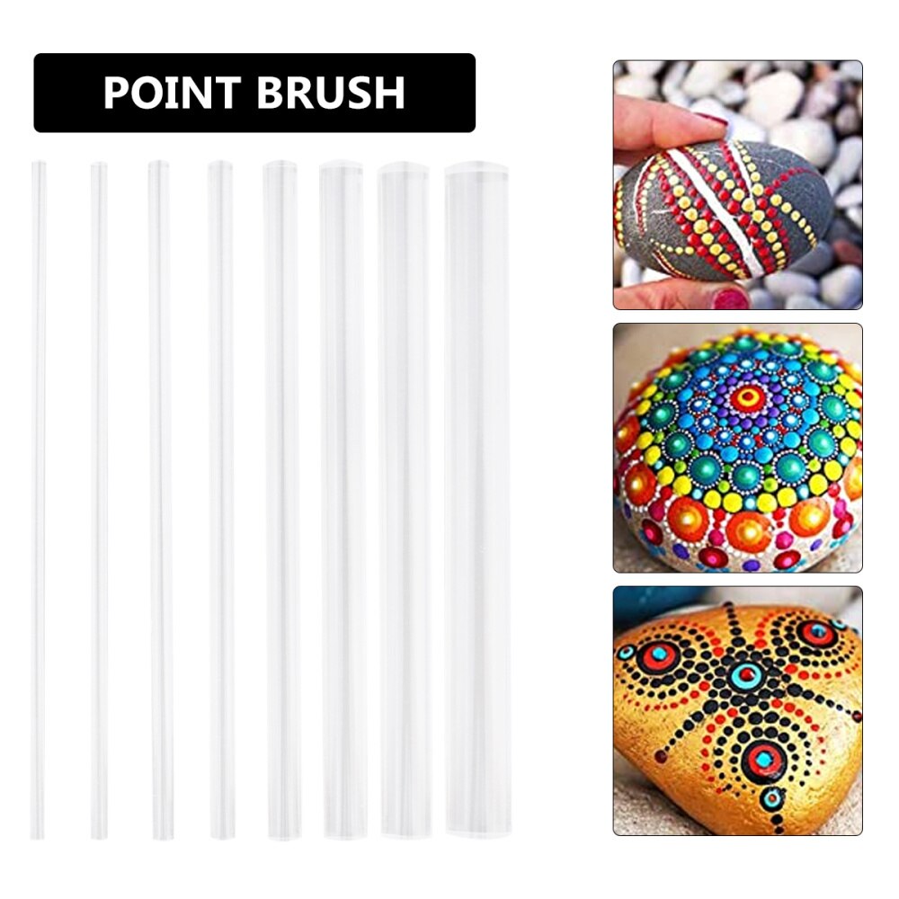 1 Set Ronde Tough Lichtgewicht Perspex Bar Acryl Staaf Twist Bar