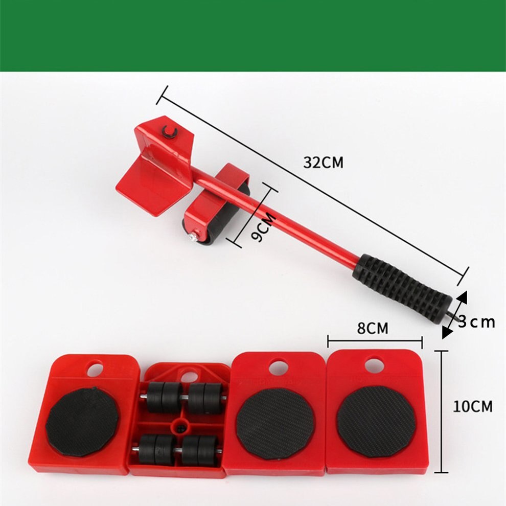 Hardware tools Moving device Moving heavy load handling tool Household furniture moving device Aquarium base pulley