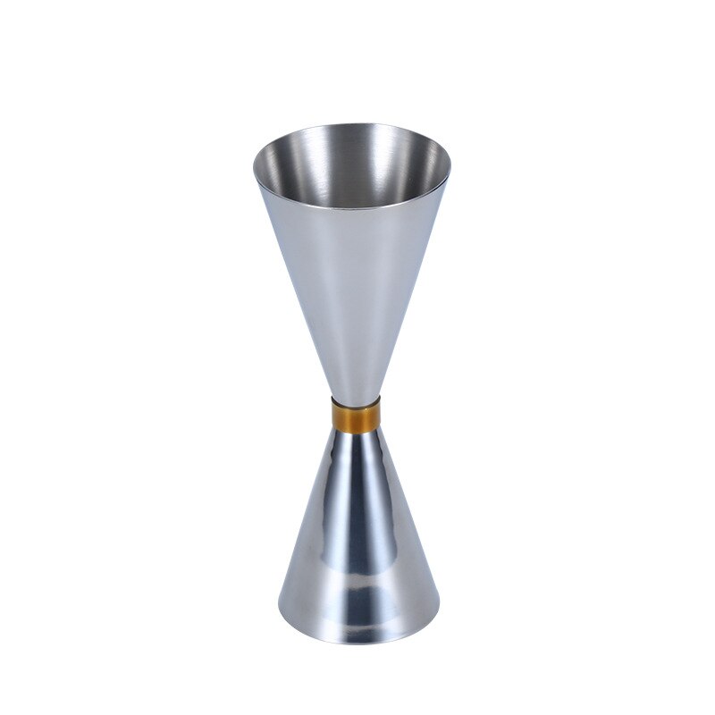 30/60ml Dual Shot Drink Spirit Measure Jigger Cocktail Shaker Stainless Steel Measure Cup Kitchen Accessory Bartender Bar Tool: Default Title