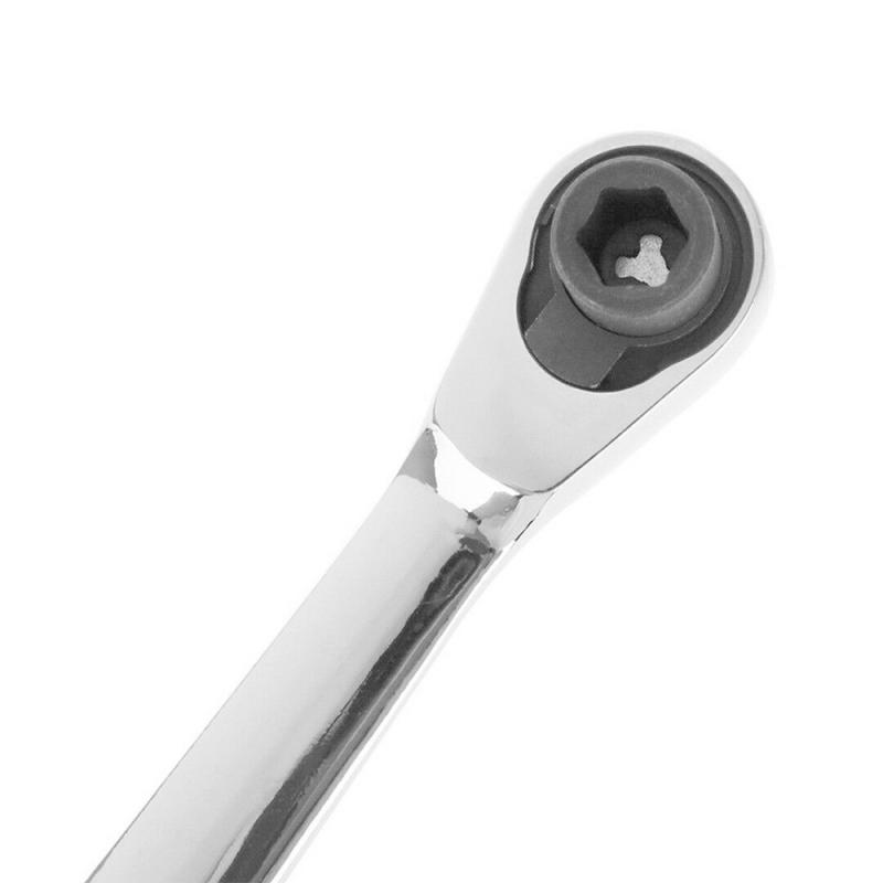 1/4"Mini Ratchet Wrench Batch Head Handle Small Fly Socket Wrench Double-Ended Torque Wrench Spanner Hand Repair Tools