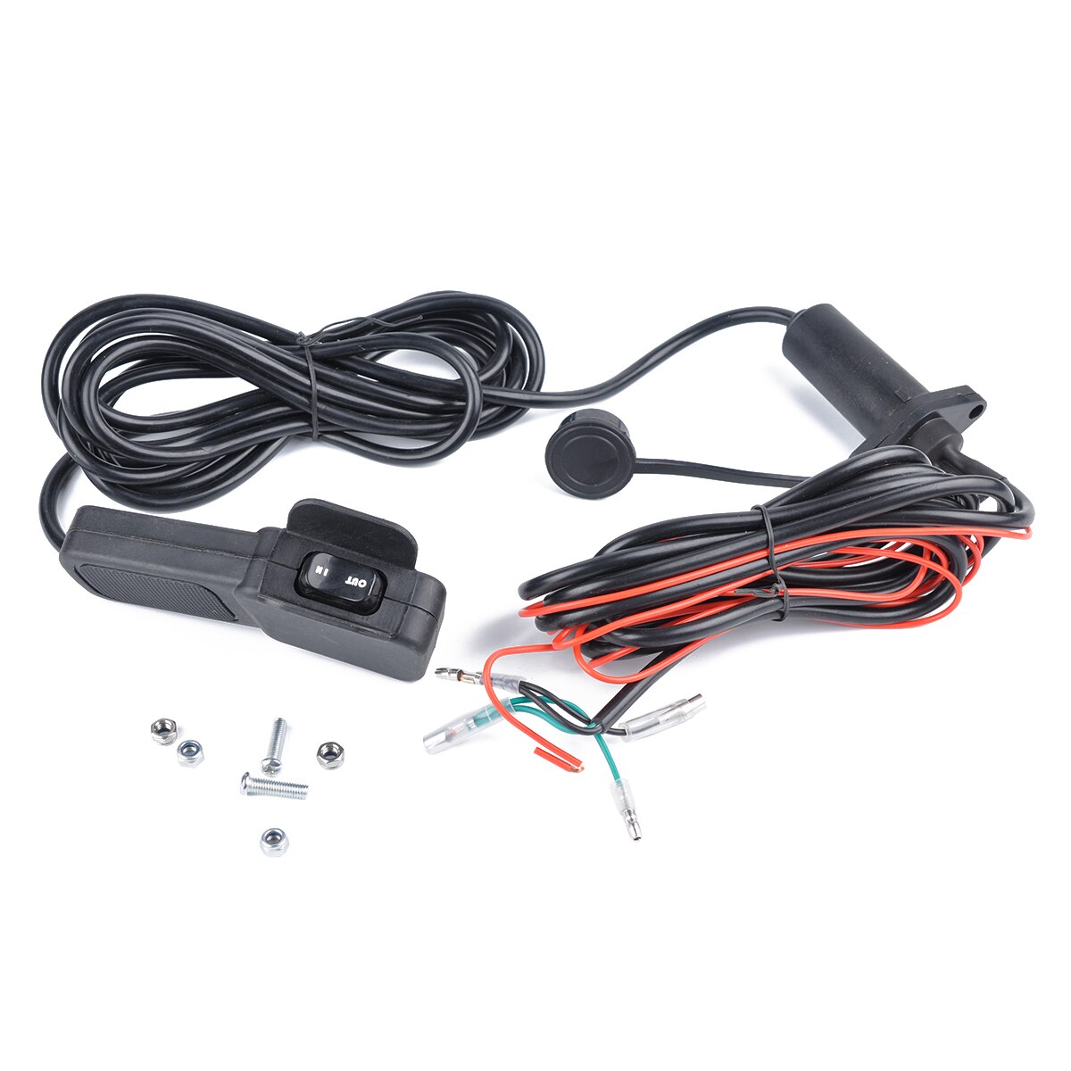 12-24V ATV Winch Electric Winch Accessories Handle Switch Line Control System