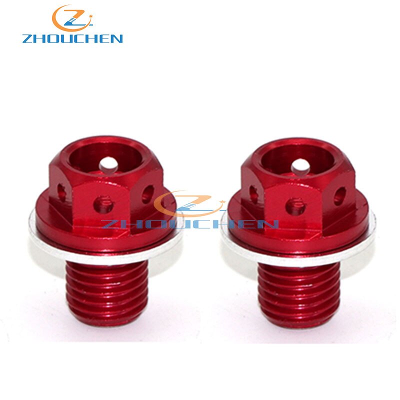 2x Oil Magnetic Drain Bolt Plug For Chinese 50cc 90cc 110cc 125cc 140 150 160 cc Lifan YX Zongshen Loncin Engine Pit Dirt Bike