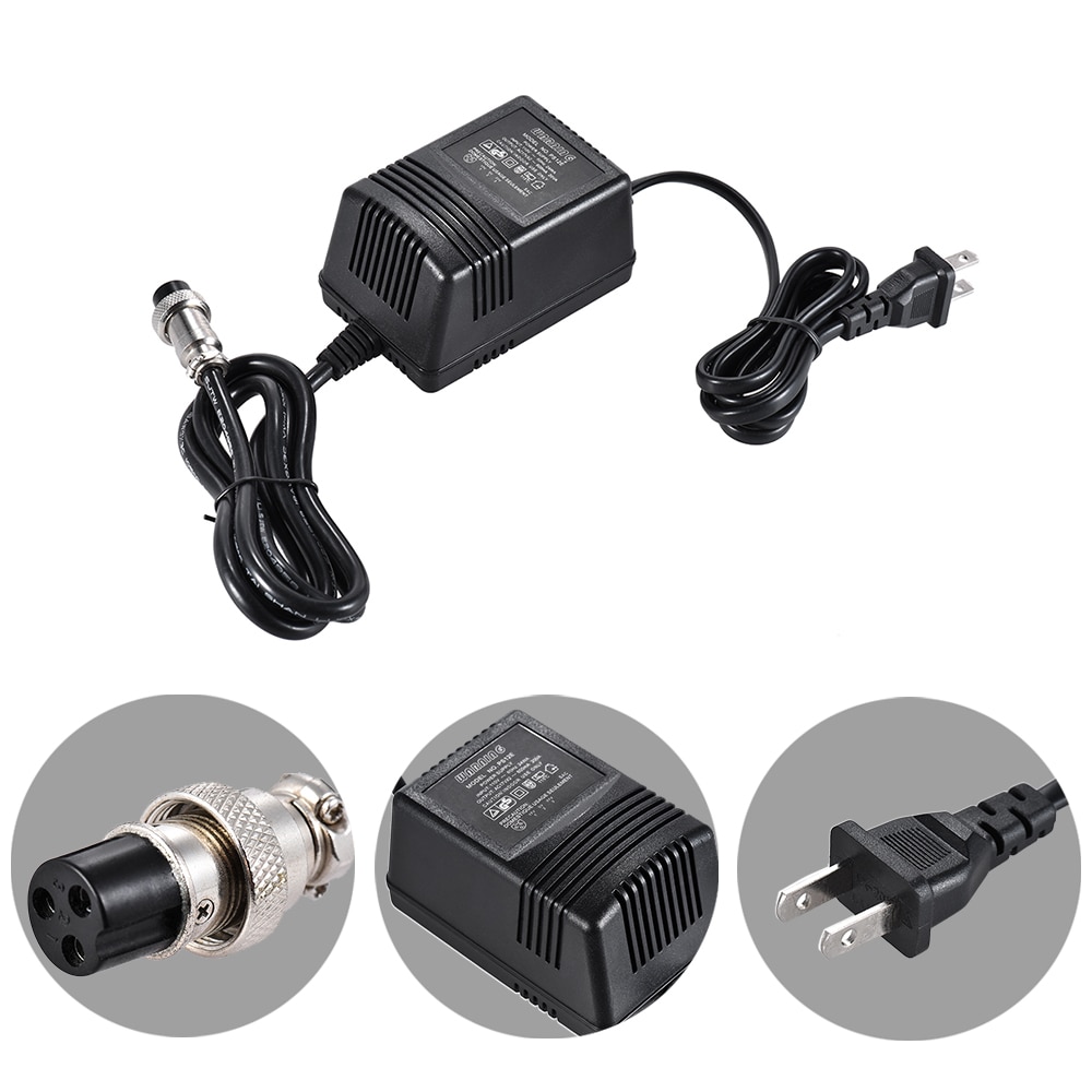 Adapter 17V 600mA Mixing Console Mixer Voeding Ac Adapter 3-Pin Connector 110V Input Us Plug