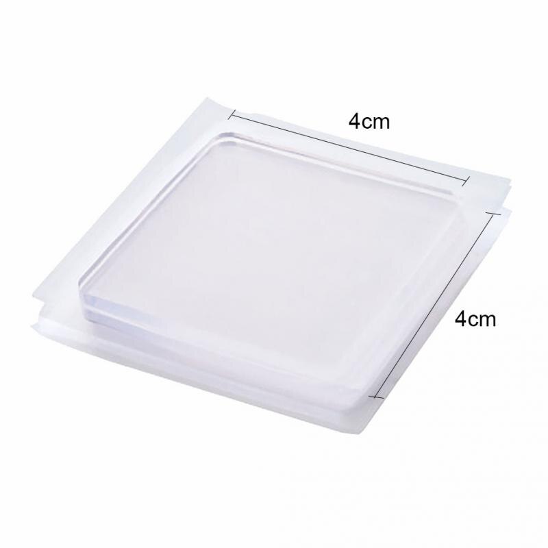 4 stks/set Transparante Wasmachine Siliconen Pad Draagbare Anti Trillingen Antislip Mat Shock Absorberende Pad