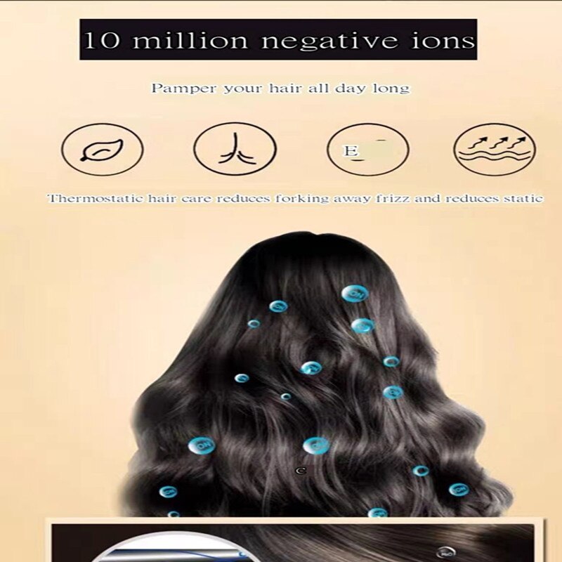 X6 2400W special hair dryer styling hair salon home silent negative ion salon hair care high-power hair dryer