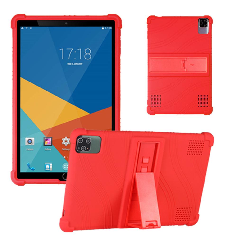 10.1 Inch Tablet Case - Kids Friendly Soft Silicone Adjustable Stand Cover for Android 9.0