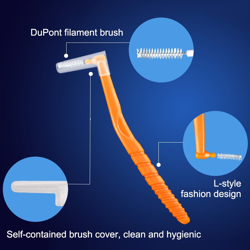 Tooth Cleaner Teeth Care Toothbrush Interdental Denture Brush Cleaner Teeth Care Toothbrush