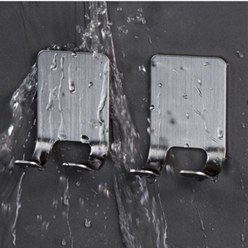 Vægmonteret barberstativ rack barberholder i rustfrit stål hjem badeværelse hylde krog vandtæt opbevaringsstativ punch-free
