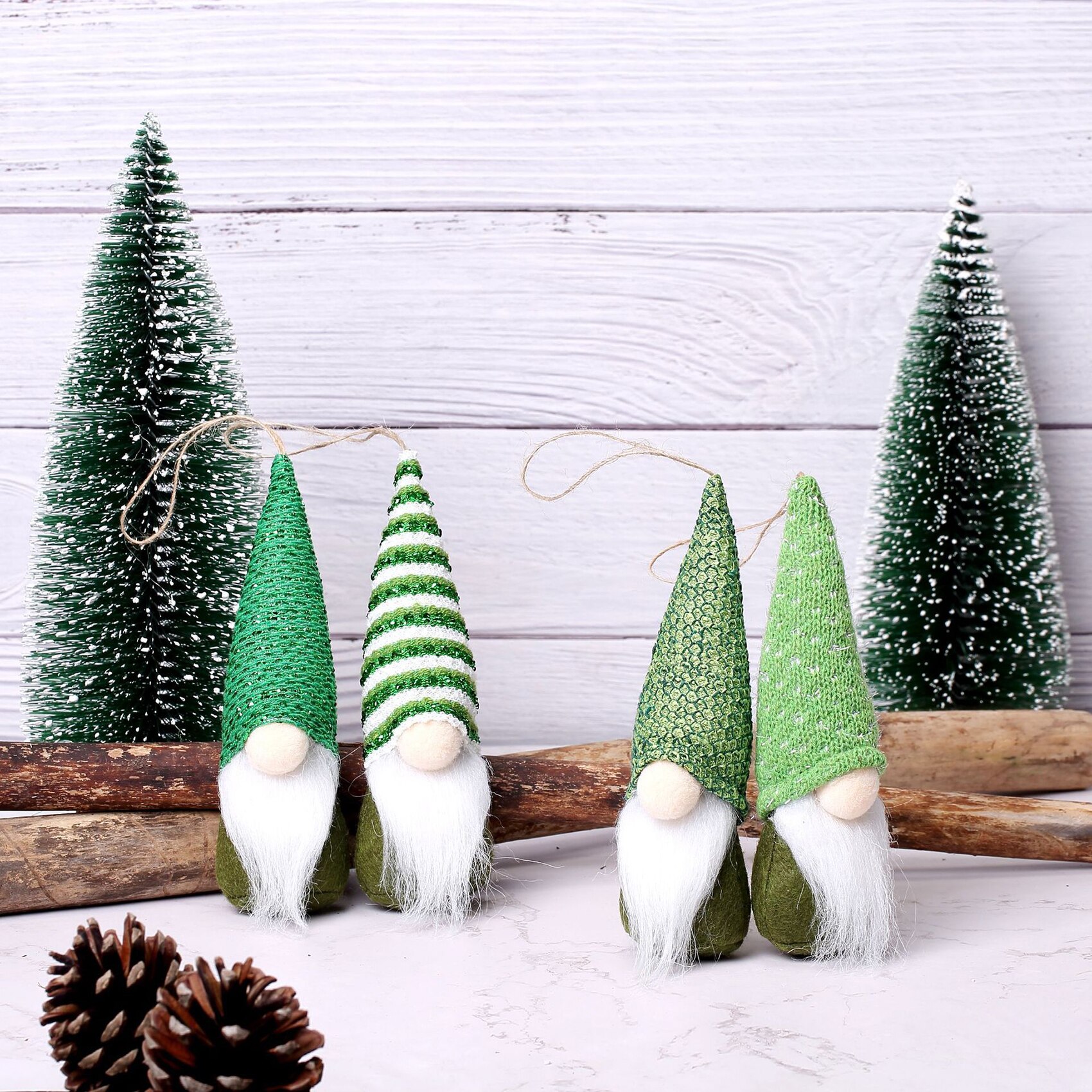 8 Pcs Dwerg Pop Hanger Doek Gnome Vorm Hanger St. Patrick &#39;S Day Party Ornament