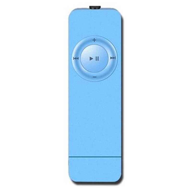 Usb In-Line Card MP3 Speler U Schijf Mp3 Speler Reproductor De Musica Lossless Geluid Muziek Media MP3 Speler ondersteuning Micro: Blauw