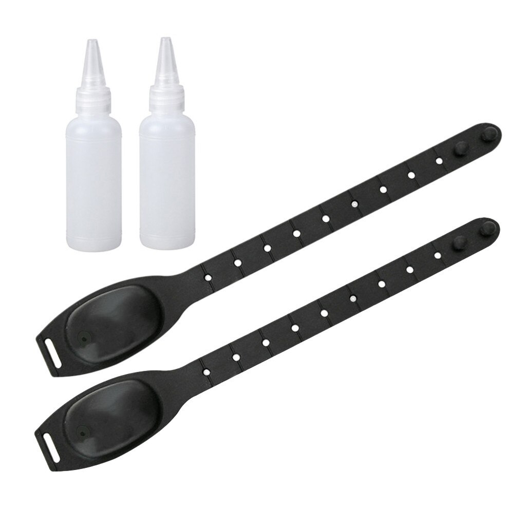 Adult Kid Liquid Wristband Hand Dispenser Handwash Gel With Whole Sanitizing Hand Dispenser Wearable Hand Sanatizer @: Black