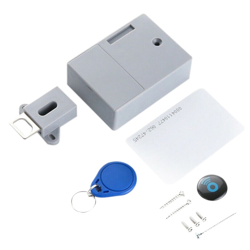 Invisible RFID Free Opening Intelligent Sensor Cabinet Lock Locker Wardrobe Shoe Cabinet Drawer Door Lock Safety Protect