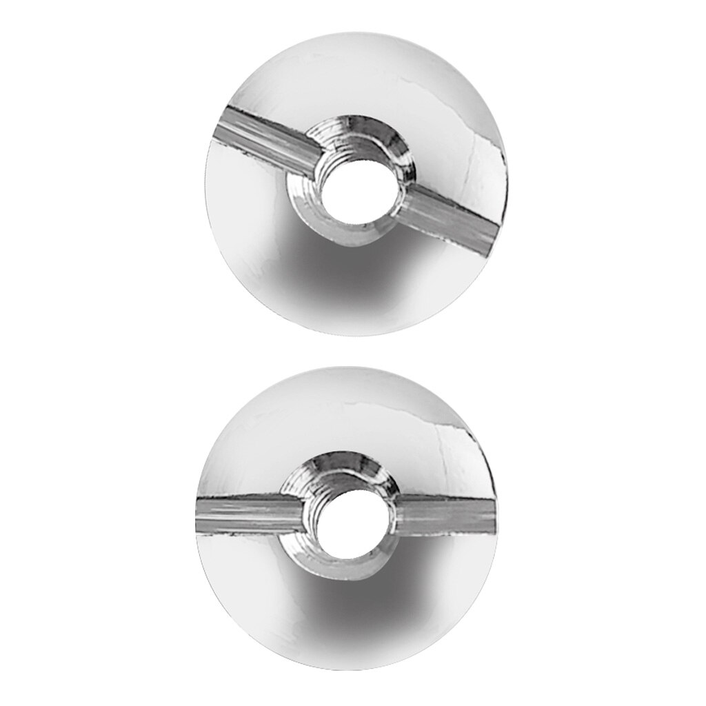 2Pcs Duiken Dive Cilinder Tank Klep, Handwiel Moer 3/16 "-24 Draad, Vervanging Moer