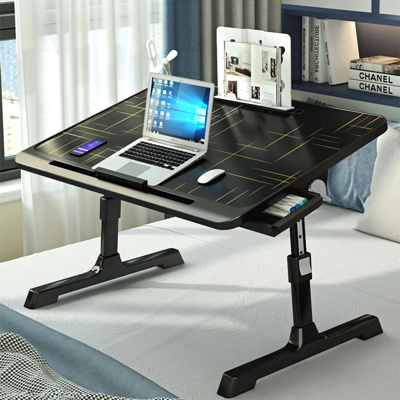 Bed Desk Small Table Plus-Sized Laptop Desk Foldable Lazy Table Dormitory Students Lap Desk